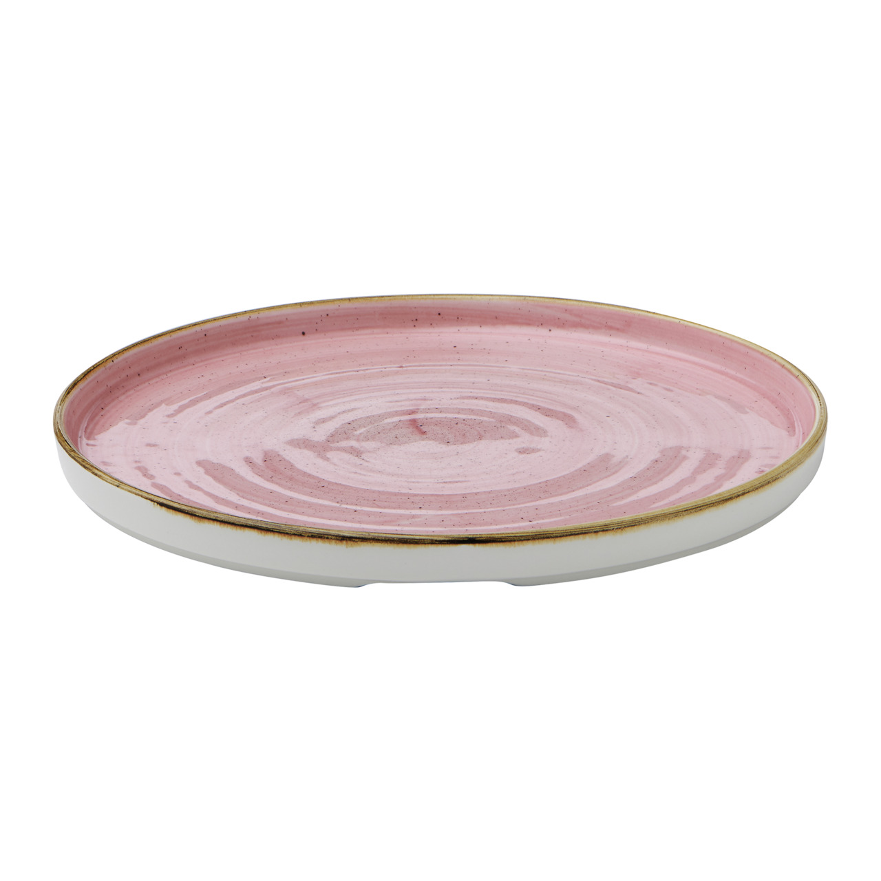 Stonecast, Teller Chefs flach mit Steilrand ø 260 mm Petal Pink