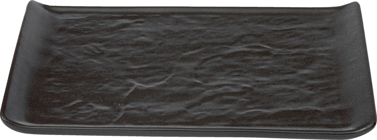 Porzellanserie "Schieferlook" Platte 26,2x15cm