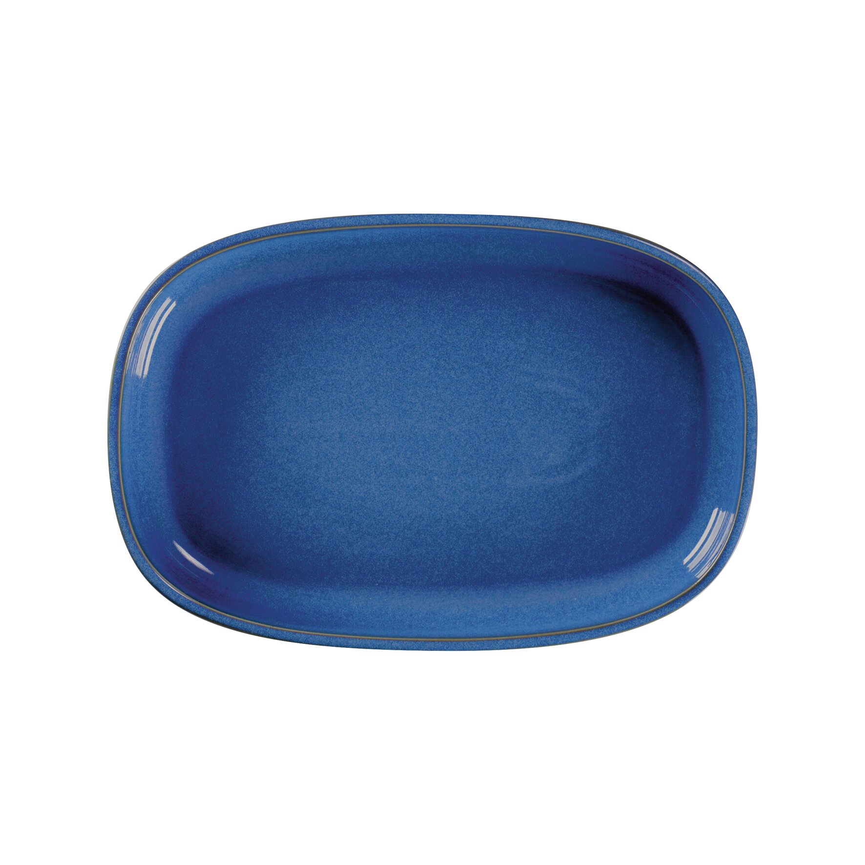 Ease, Platte oval tief 300 x 204 mm / 1,50 l cobalt blue