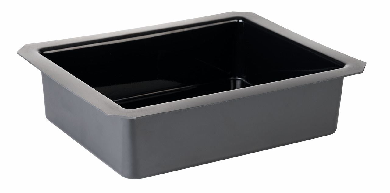 GN-Einsatz GN 1/2 325 x 265 x 85 mm schwarz