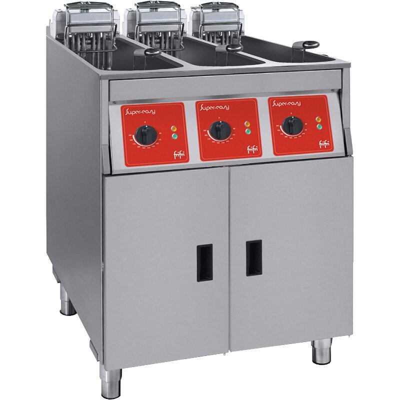 Elektro-Fritteuse 3 x 9,00 l / 3 x 11,00 kW