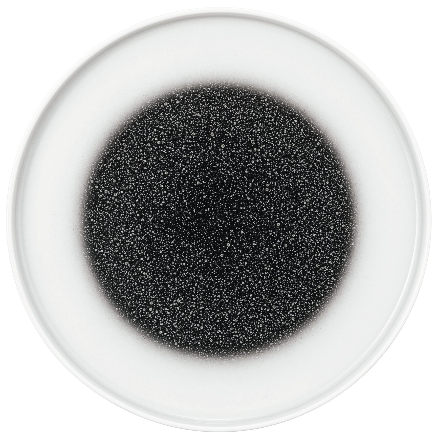 Good Mood, Teller flach ø 301 mm intense spotted black