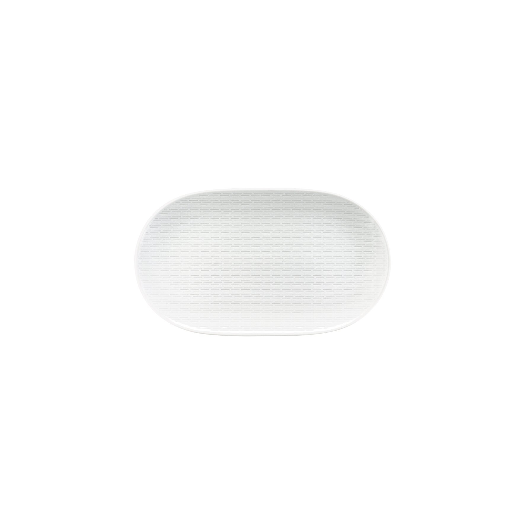 Scope Linea, Coupplatte oval 231 x 152 mm / Relief
