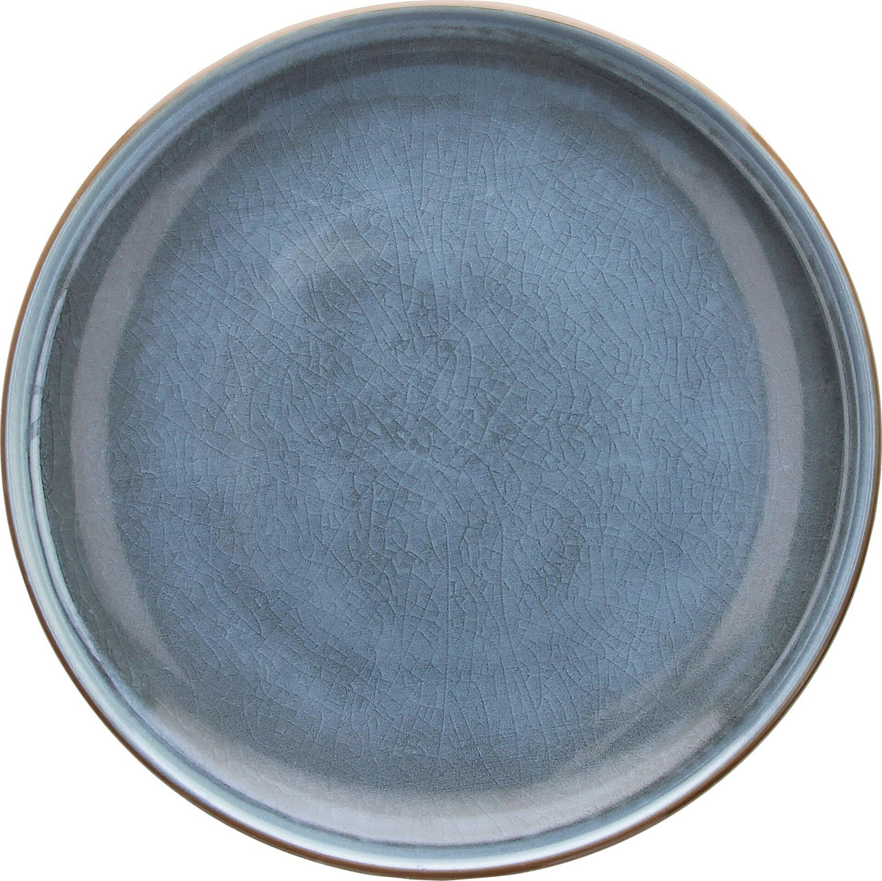 Porzellanserie "Terra" Teller flach Ø28,5 cm blau