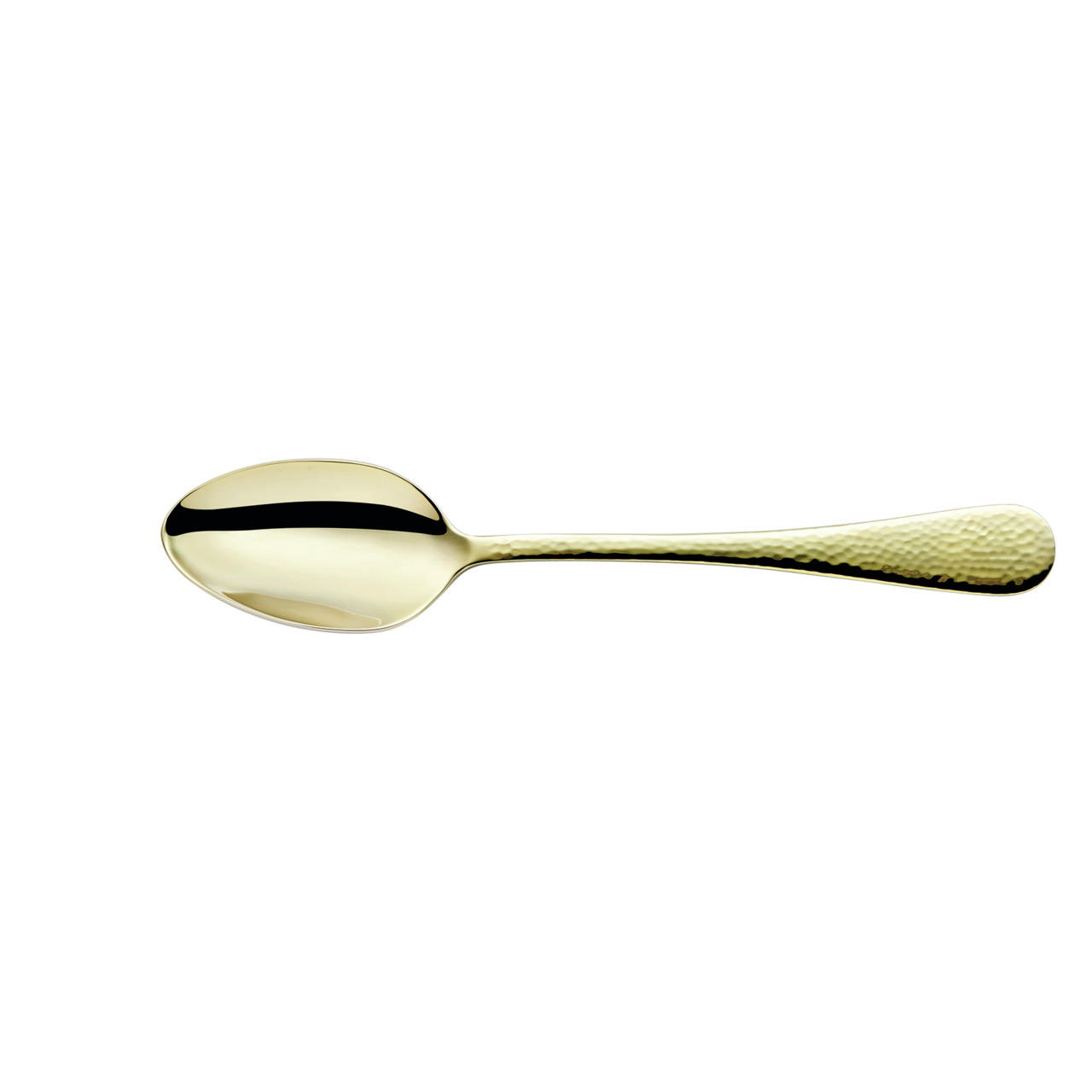 Sierra, Menülöffel 207 mm gehämmert PVD champagner