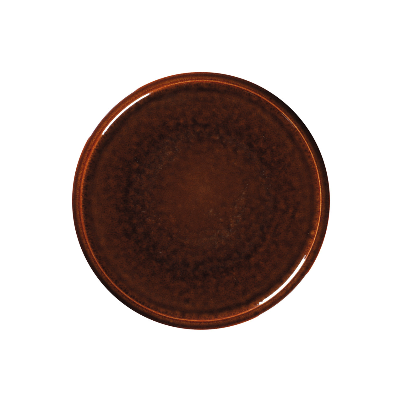 Ease, Teller flach coup ø 275 mm honey brown