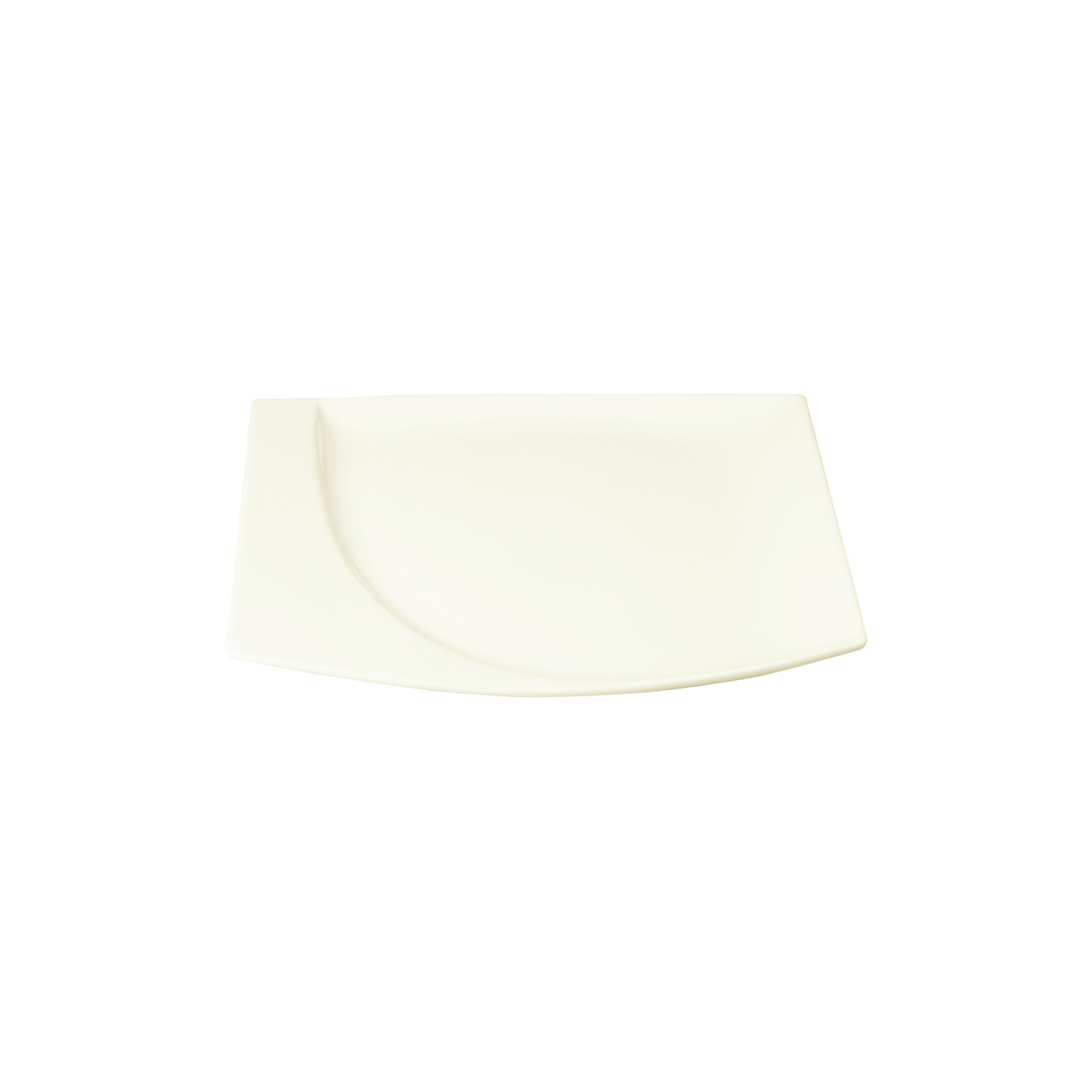 Mazza, Teller flach quadratisch 320 x 290 mm creme