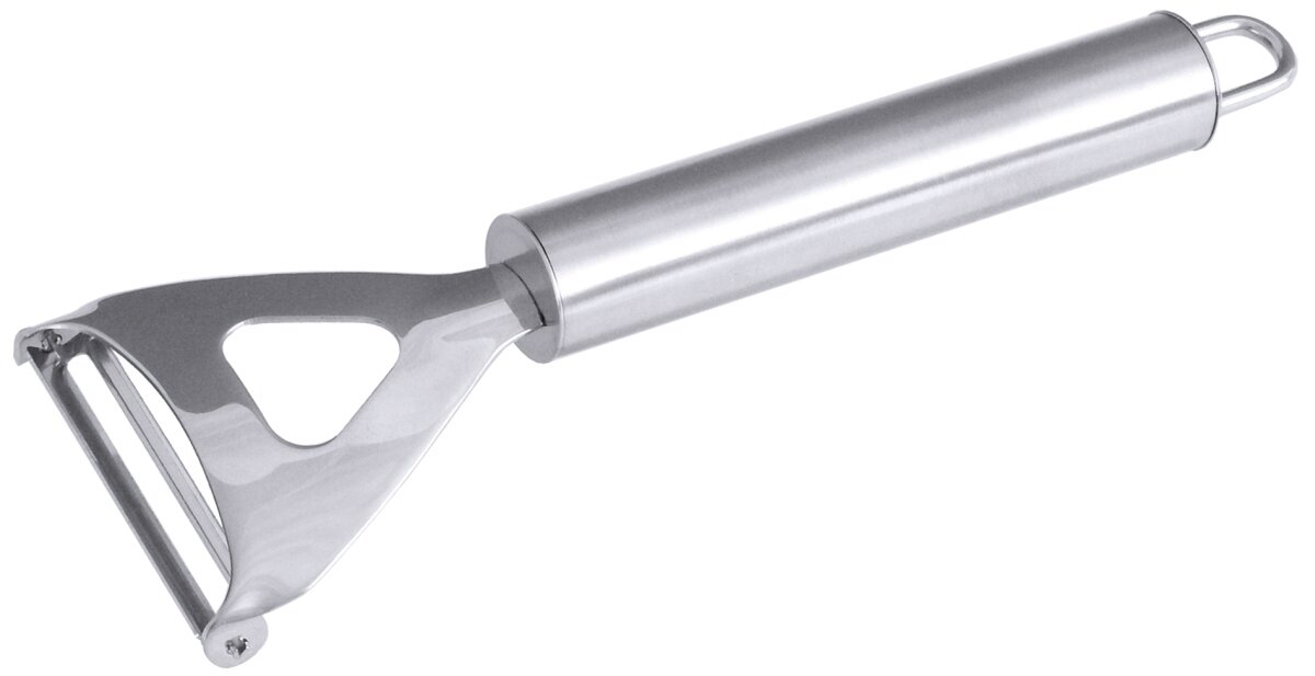 Gemüseschäler 160 x 45 mm mit beweglicher Klinge hochglänzend