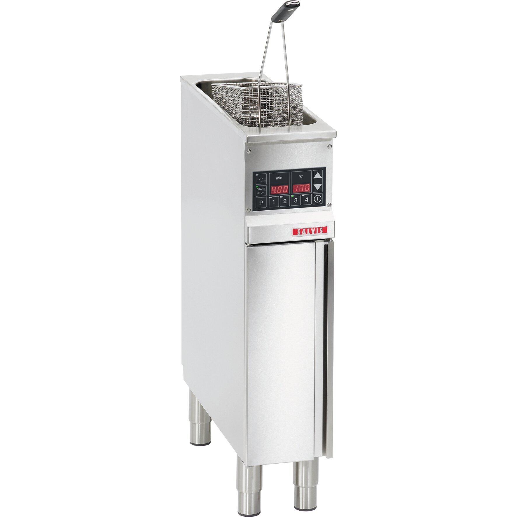 Elektro-Fritteuse 1 x 9,00 l /  8,00 kW / inkl. Frittierkorb