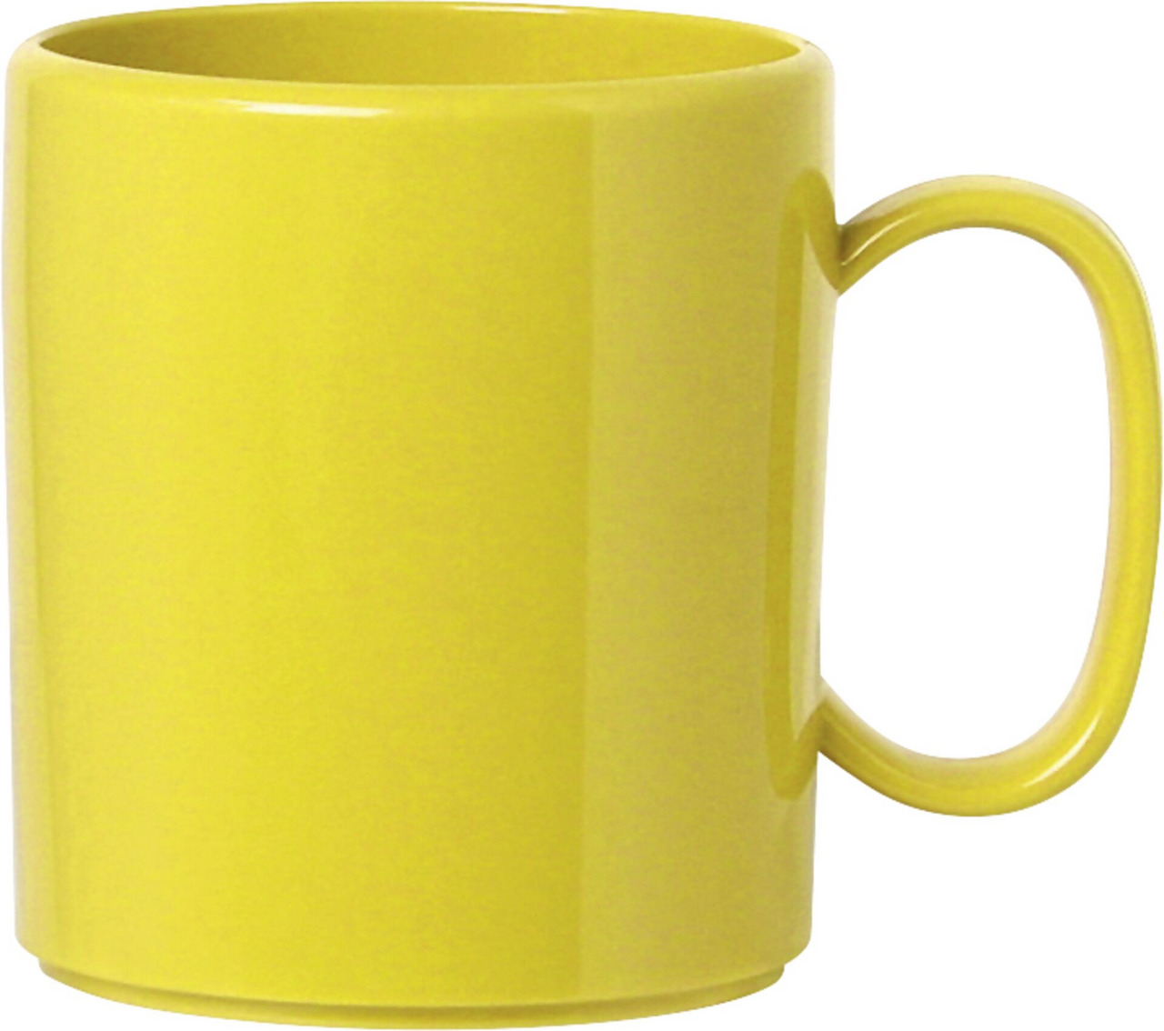 Becher mit Henkel "Colour" gelb