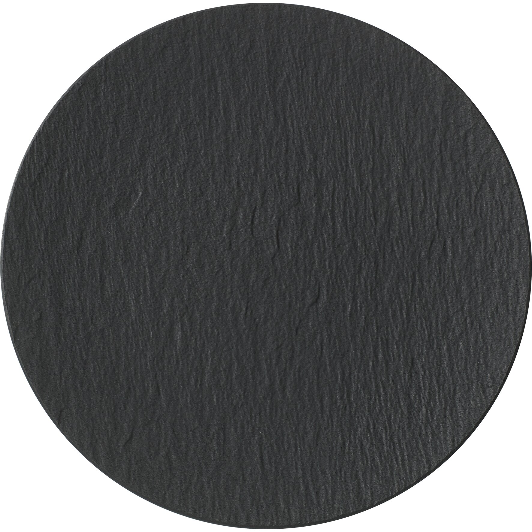 The Rock Black Shale, Coupeteller flach ø 320 mm schwarz
