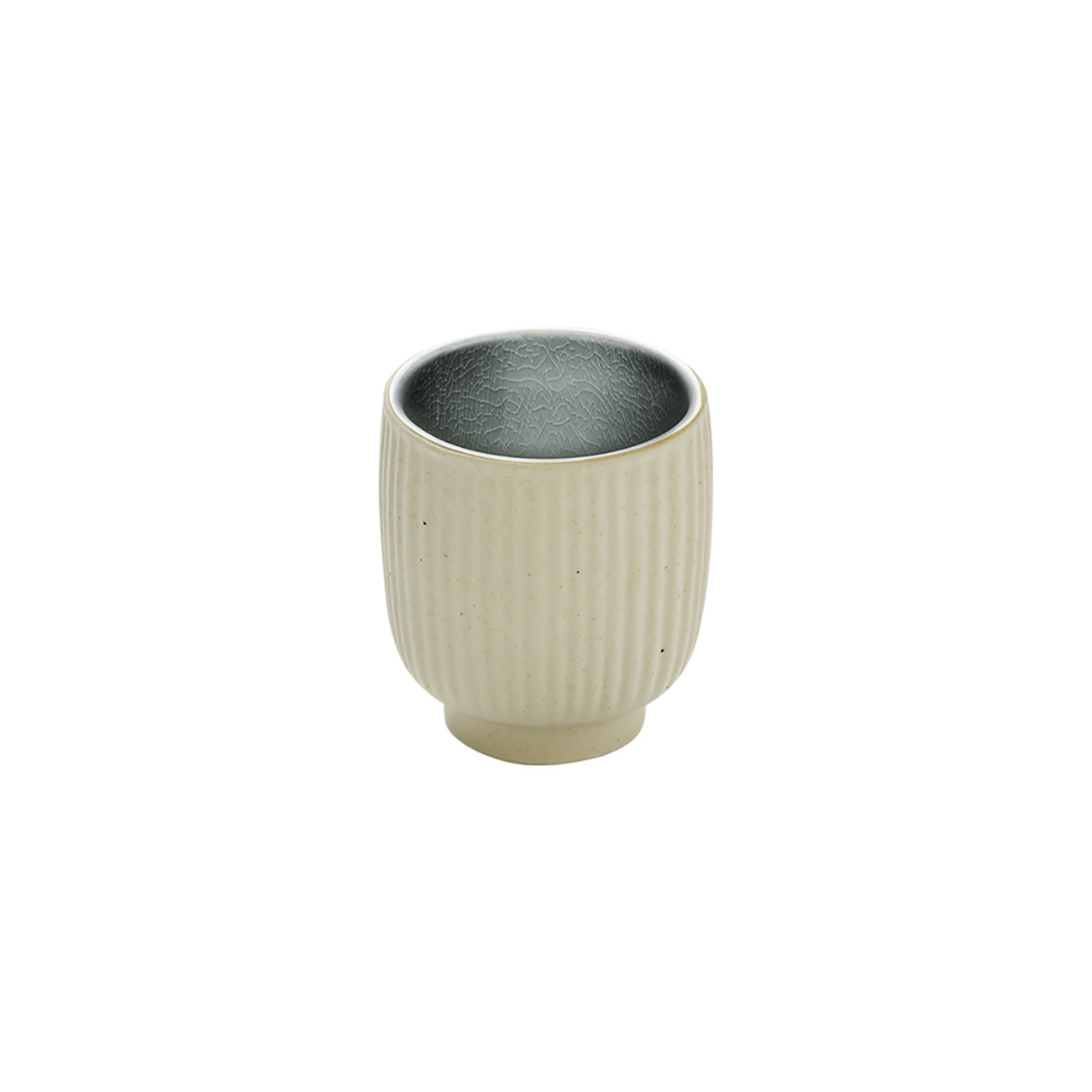 Nara, Espressotasse Relief ø 70 mm / 0,10 l grau