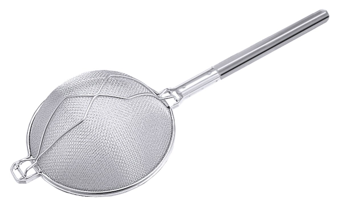 Großküchensieb 5,00 l / ø 300 mm / innen mittelfeines Gewebe