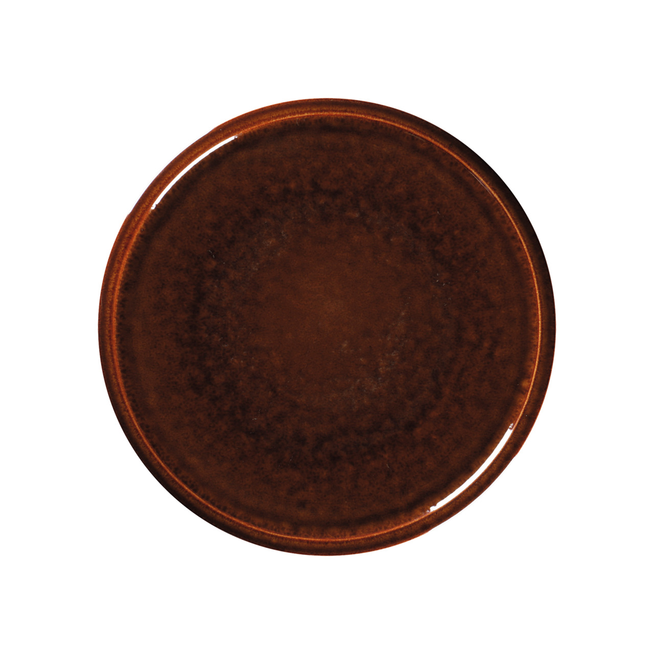 Ease, Teller flach coup ø 320 mm honey brown