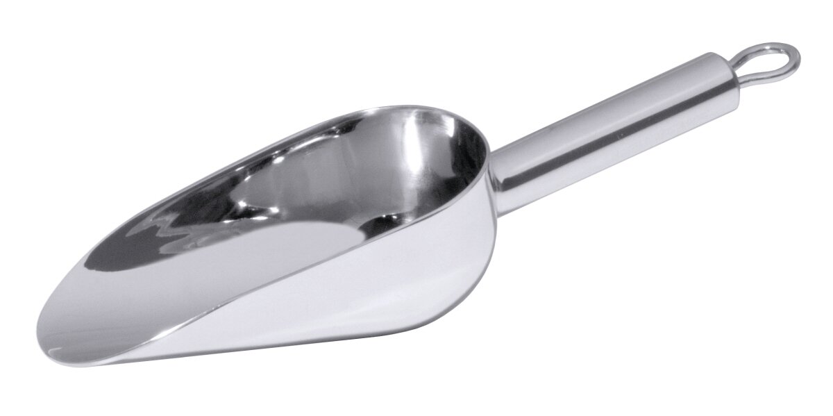Eis- / Mehrzweckschaufel 0,10 l / 210 mm mit Aufhängeöse hochglänzend