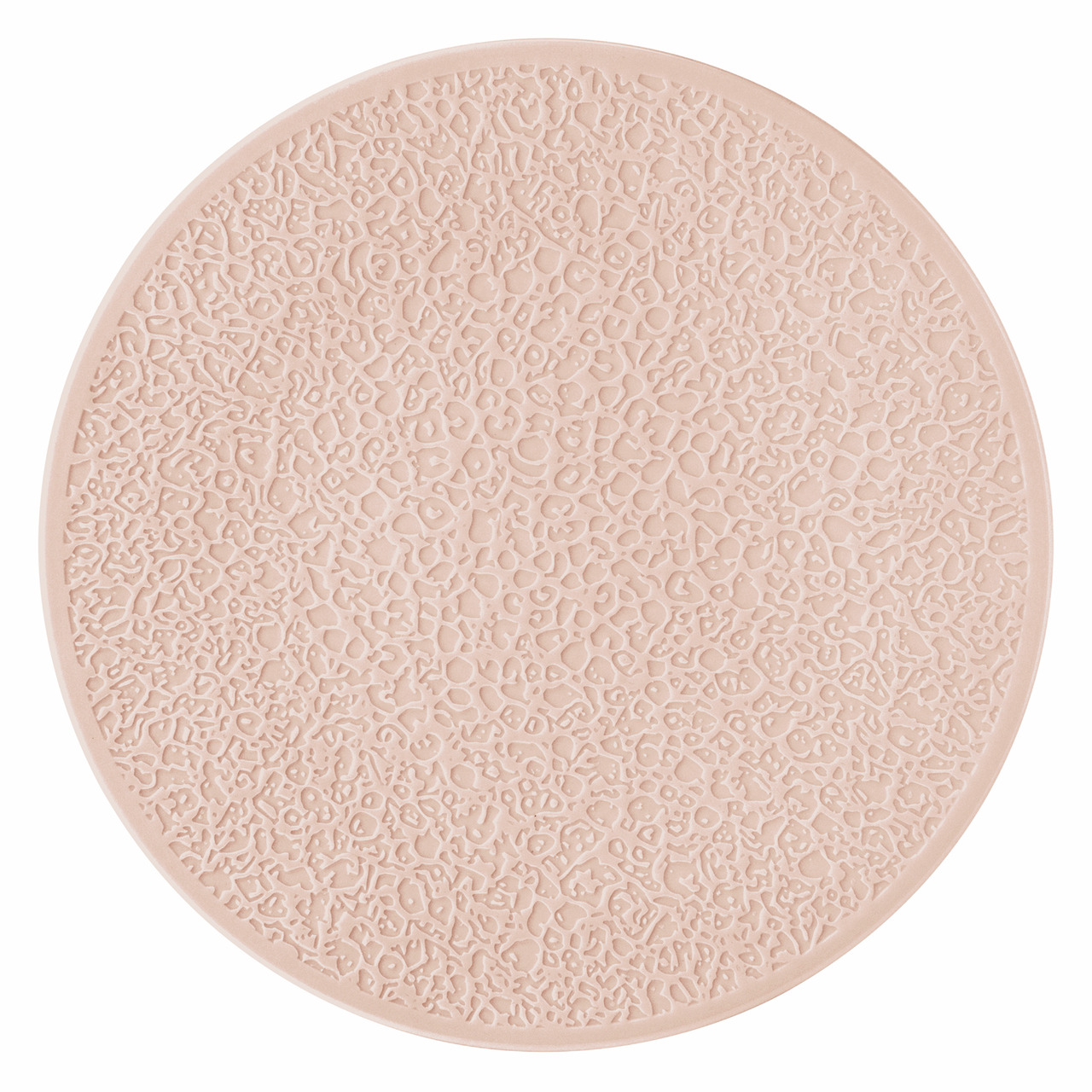 Nori, Teller flach mit Relief ø 332 mm rosé