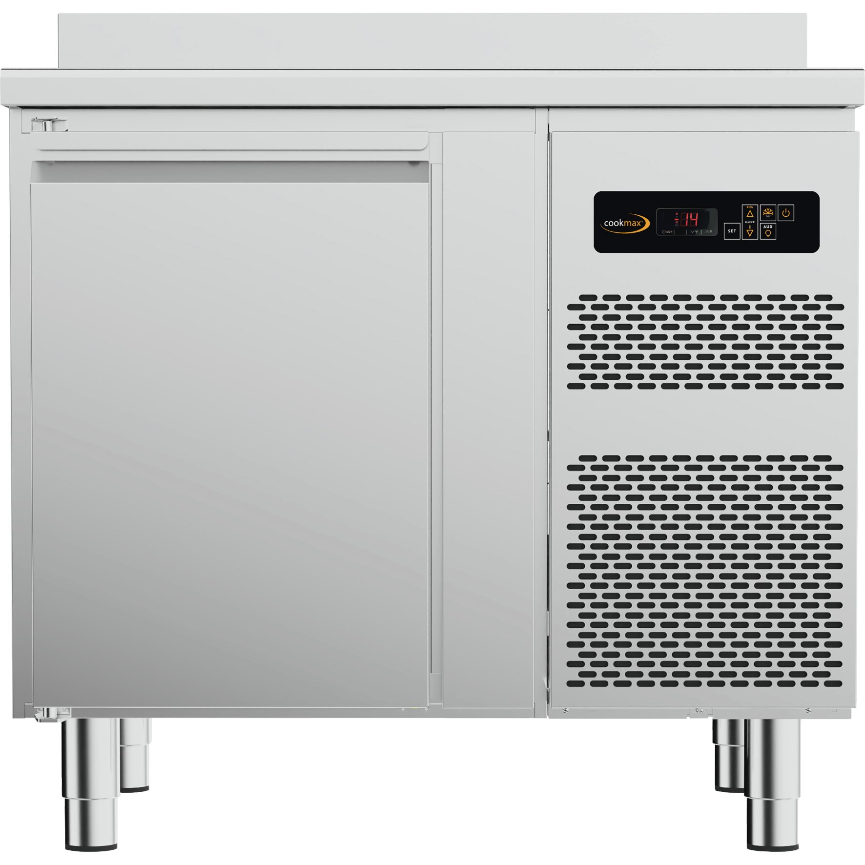 Tiefkühltisch Zentralkühlung, GN 1/1 1 Tür, Korpushöhe 700 mm, ohne Arbeitsplatte