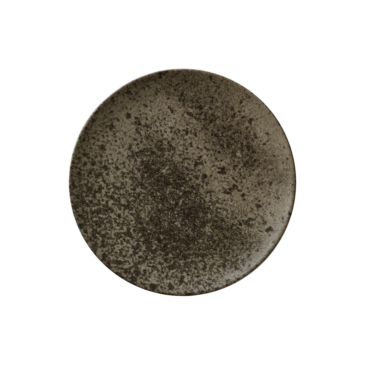 Sandstone, Coupteller flach ø 261 mm dark brown