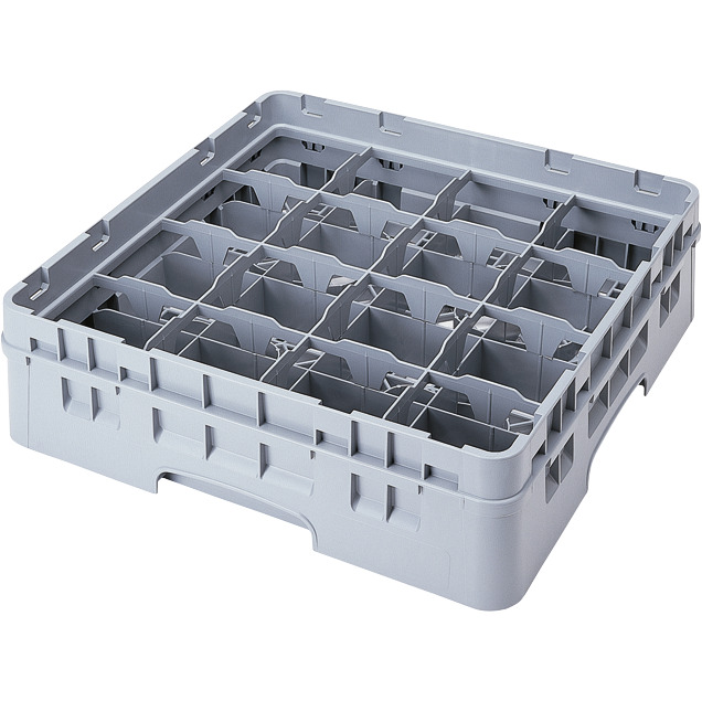 Tassenspülkorb 16 x bis 107 mm Höhe 500 x 500 x 143 mm softgrau