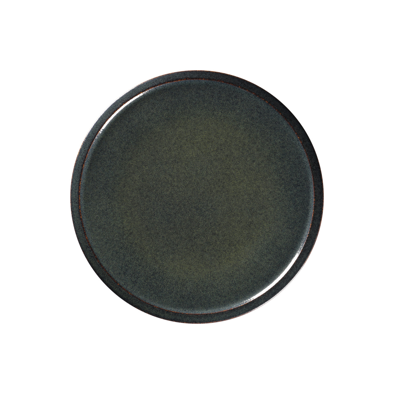 Ease, Teller flach coup ø 275 mm caldera green