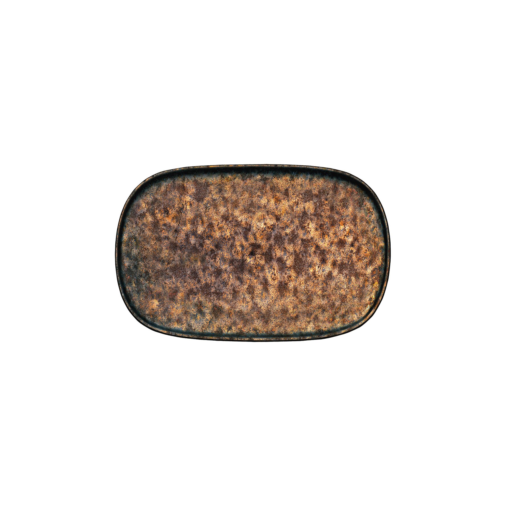 Nivo Metallic, Coupe-Platte flach 170 x 110 mm metallic 