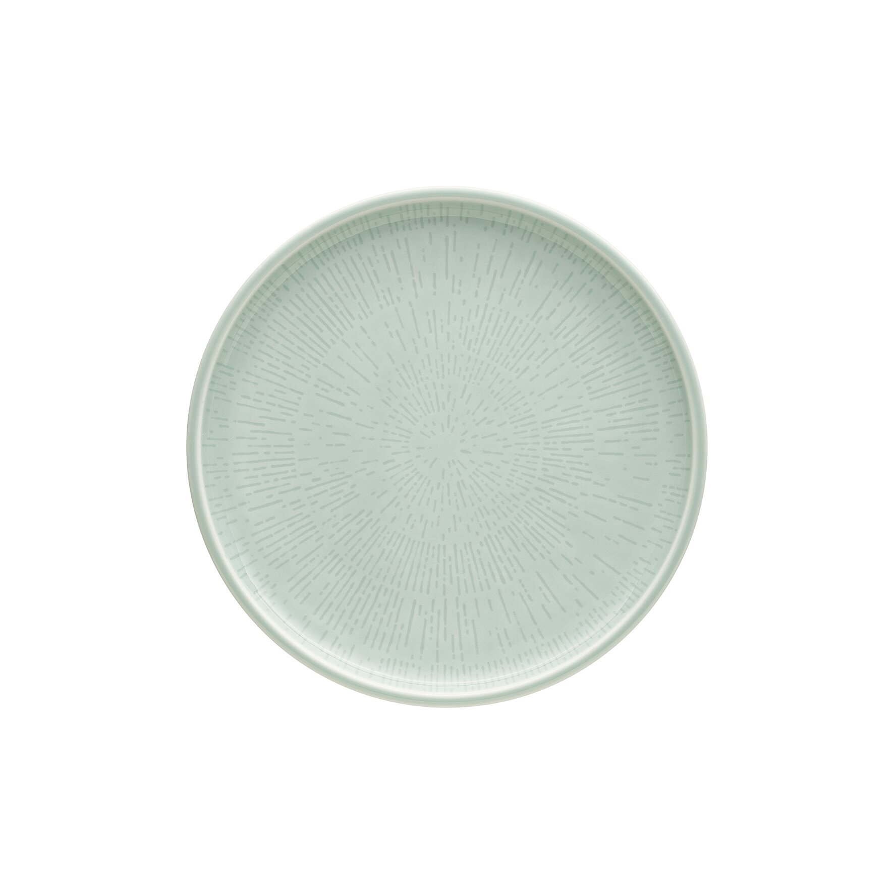 Shiro Glaze Frost, Coupteller flach ø 210 mm mit Struktur