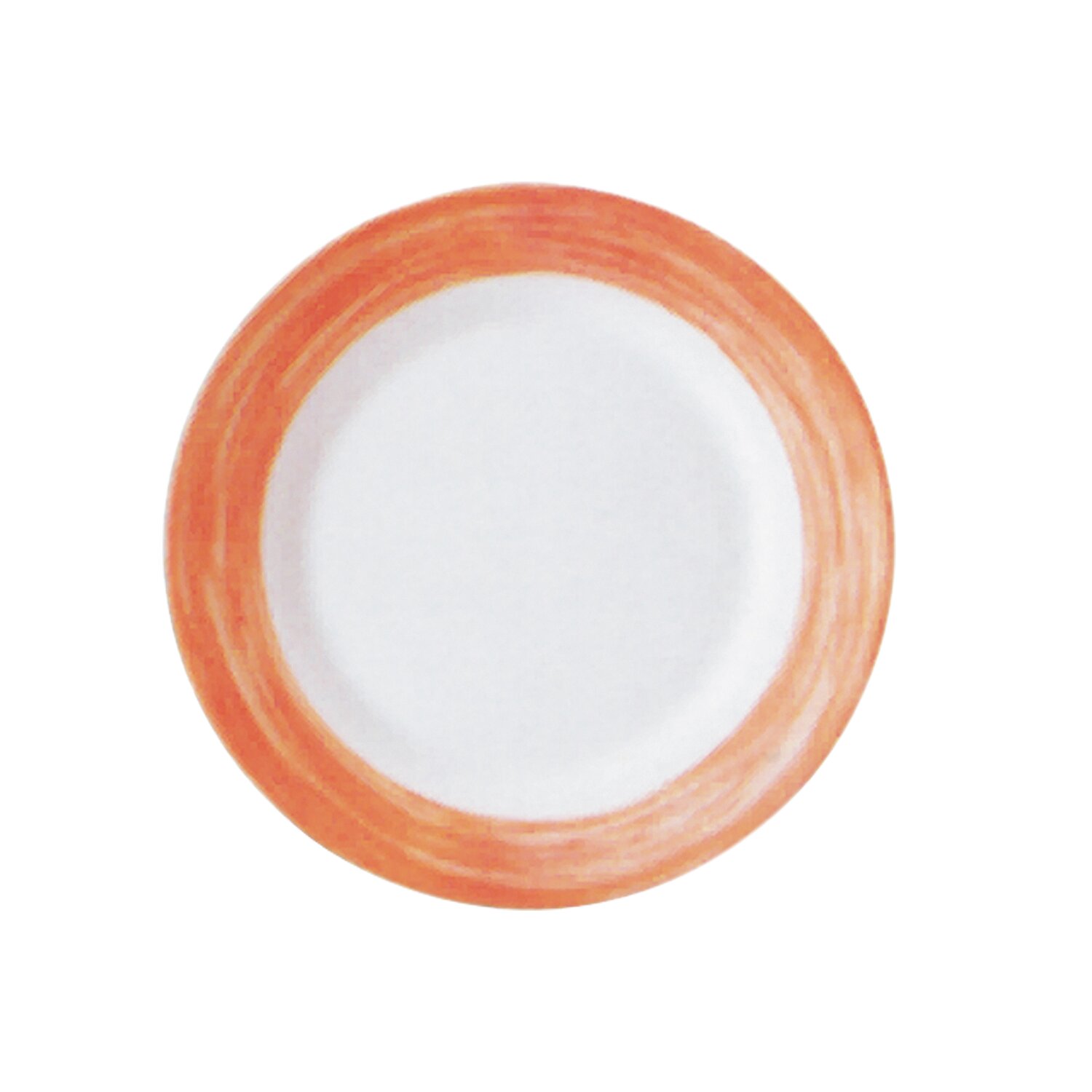 Brush Orange, Restaurant Teller flach ø 234 mm orange