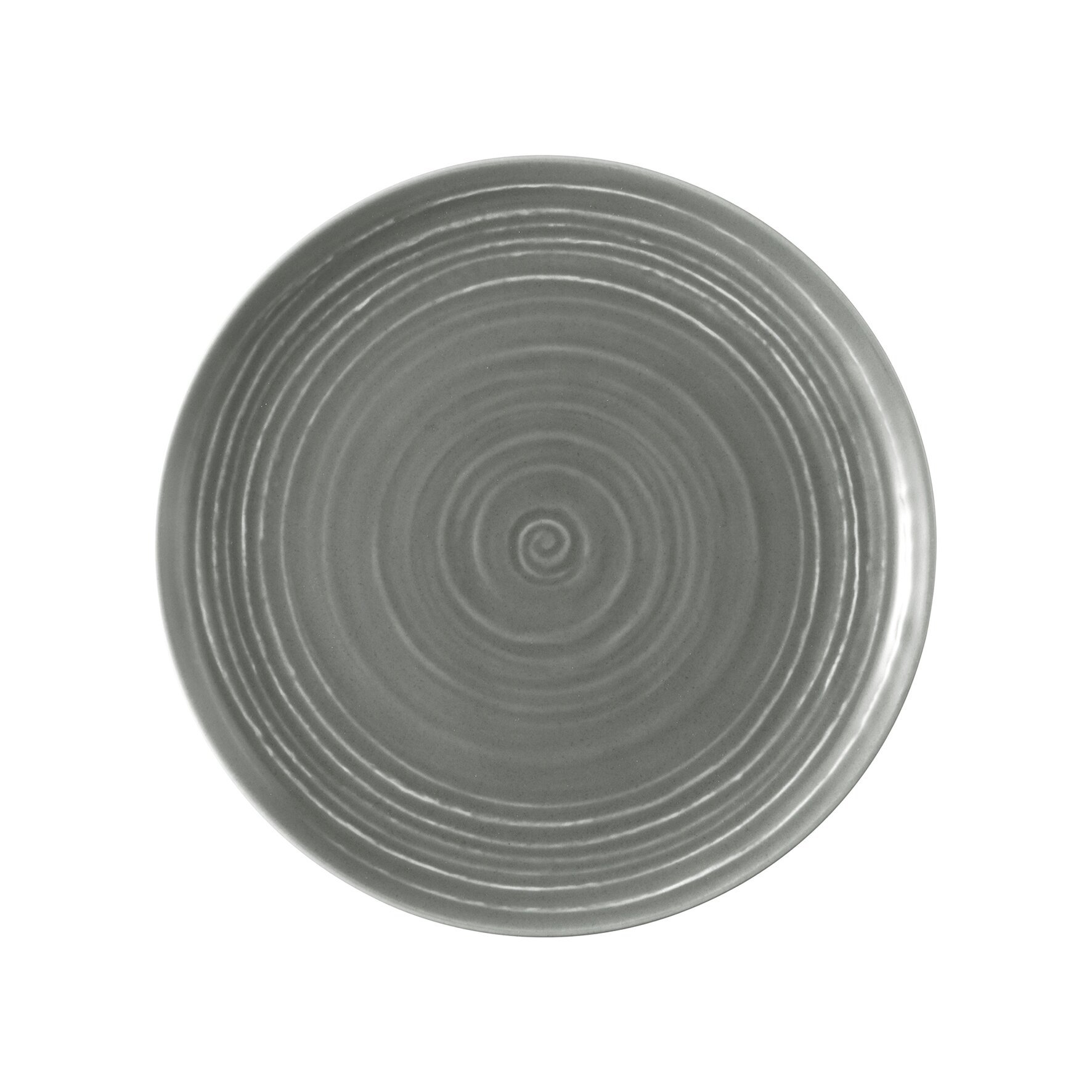 Terra, Frühstücksteller mit Relief ø 227 mm perlgrau