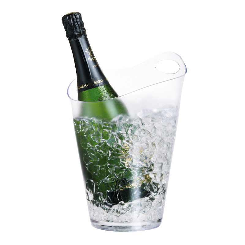 Flaschenkühler Salsa 198 x 195 x 301 mm Kunststoff transparent