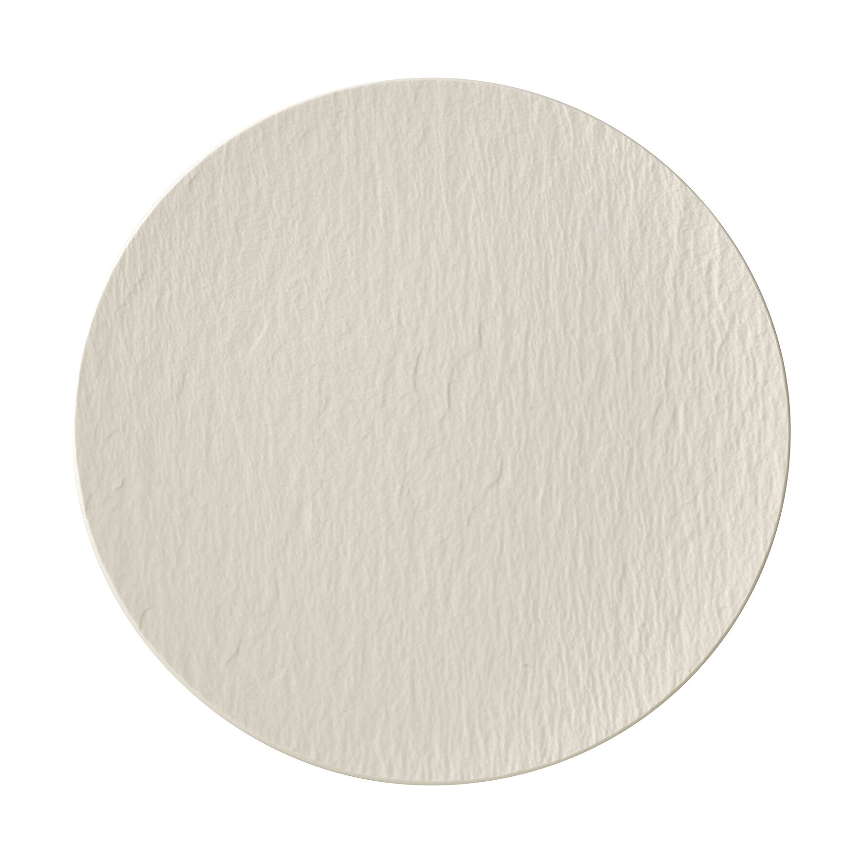 The Rock White Glacier, Coupeteller flach ø 250 mm weiß