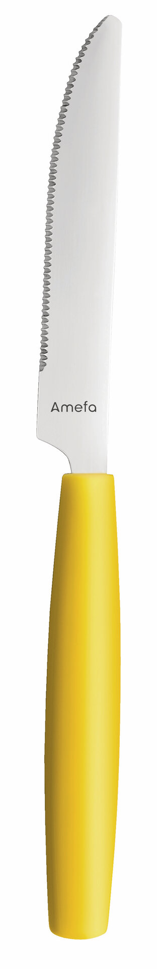 Besteckserie "Colour" gelb Tafelmesser