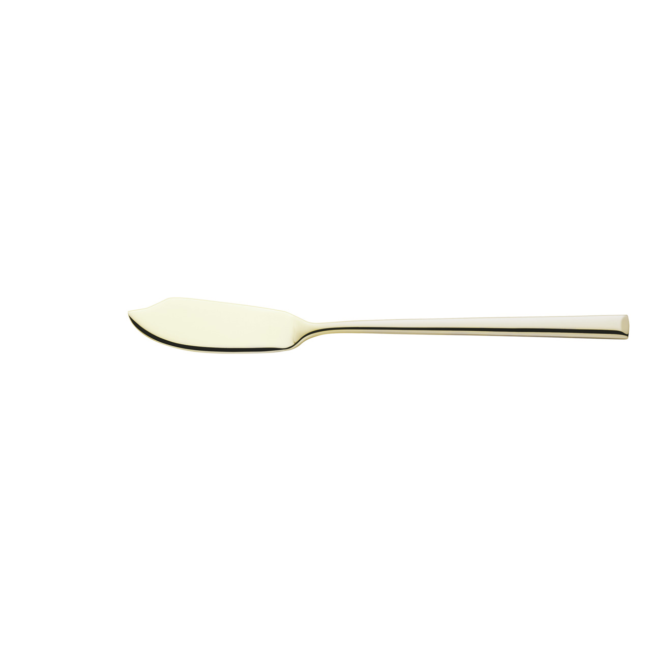 Metropole, Fischmesser 207 mm PVD champagner 