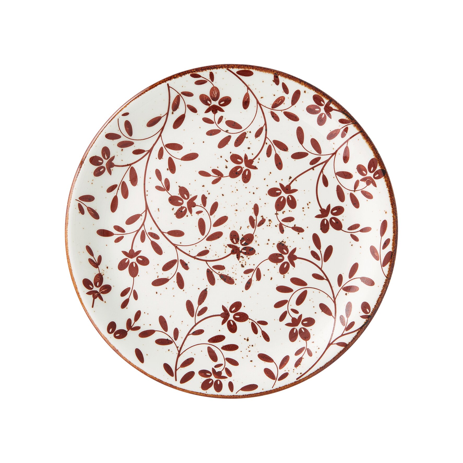 Flora, Coupeteller ø 203 mm brown 