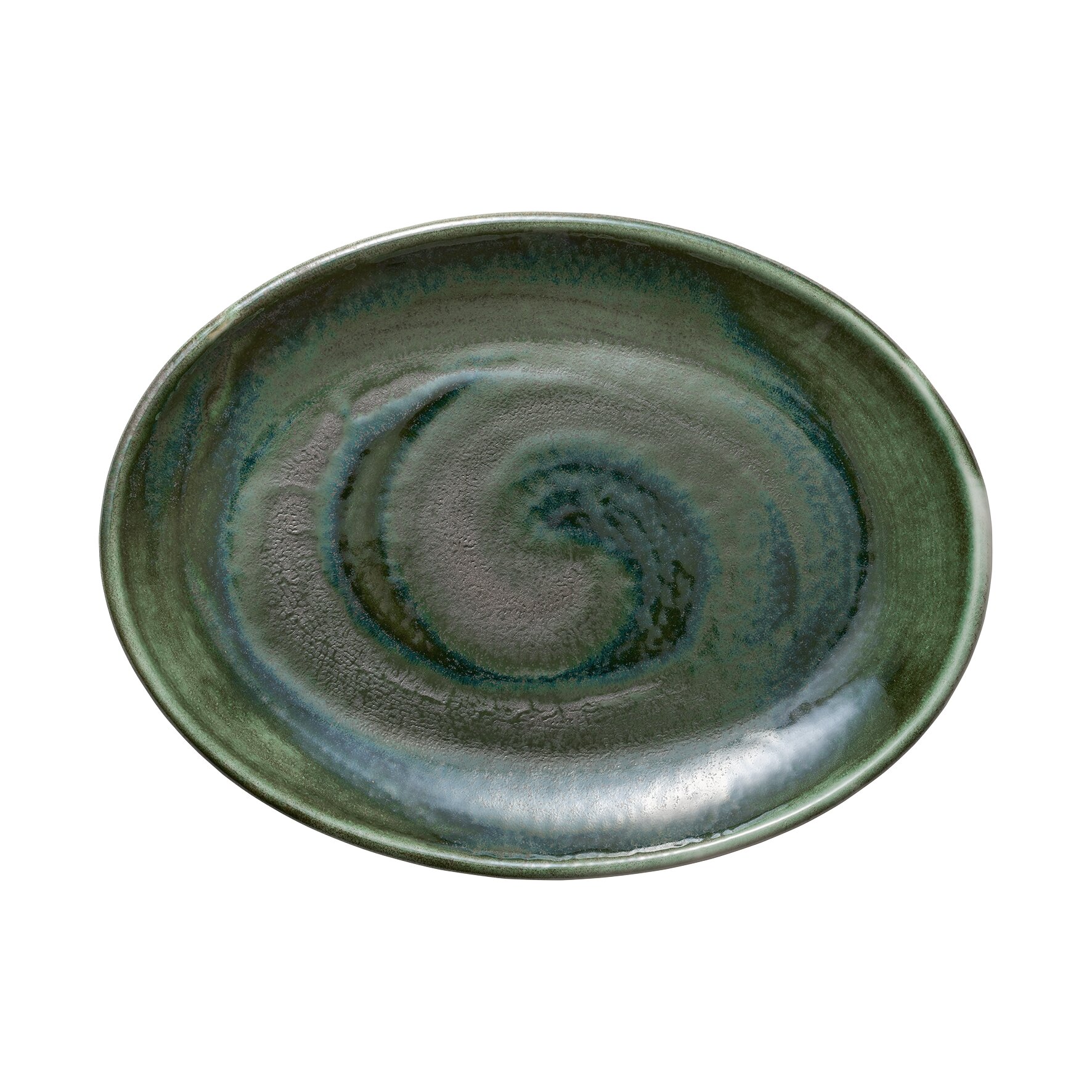 Perfect Match, Coupplatte oval 253 x 189 mm Avocado 