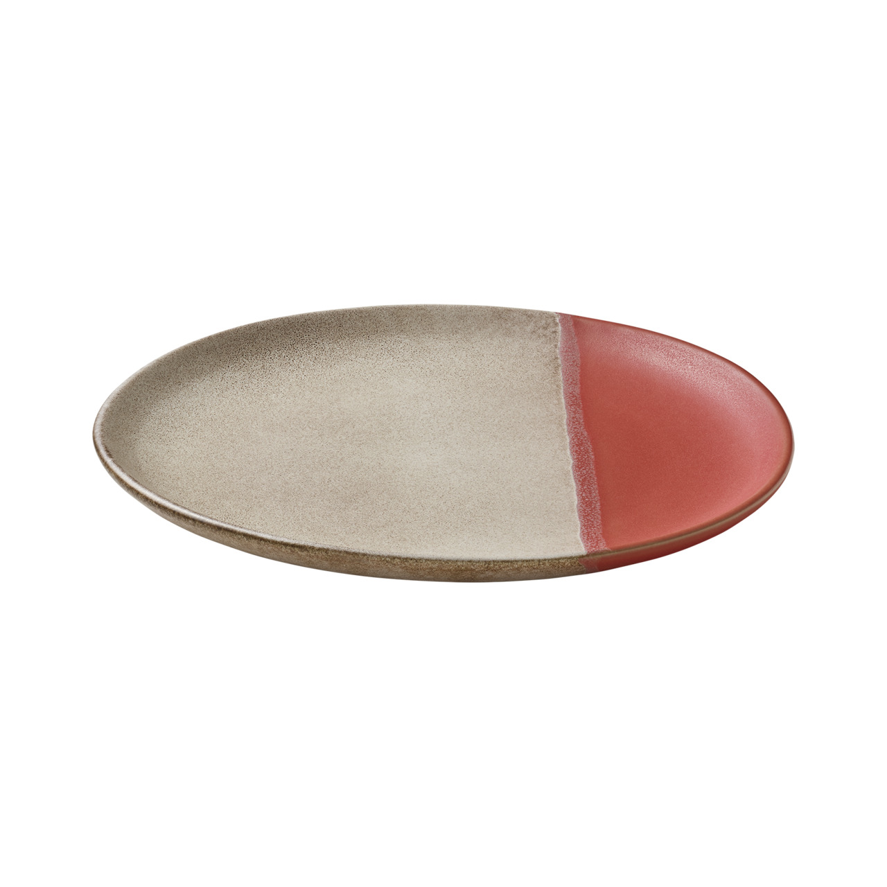 Spot On,  Coupteller flach rund ø 230 mm koralle 