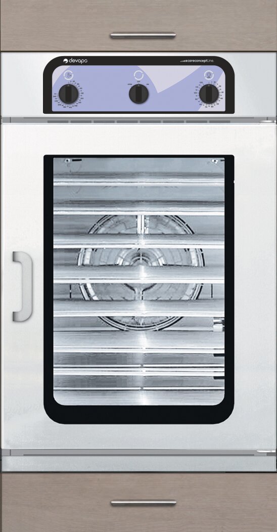 Elektro-Einbau-Heißluftofen 20 Einzel-Portionsschalen Smartlift 20