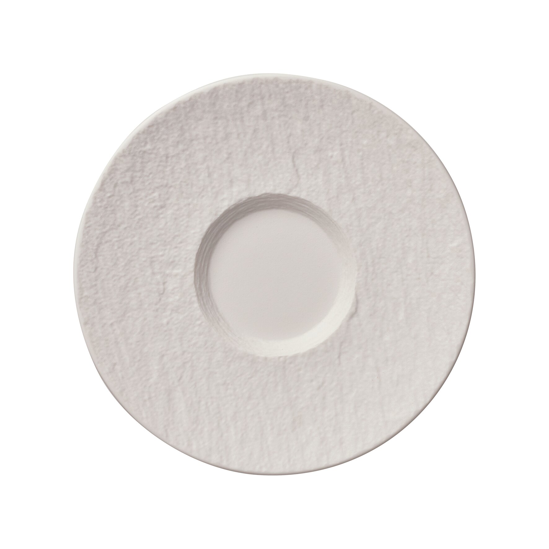 The Rock White Glacier, Untertasse ø 170 mm weiß