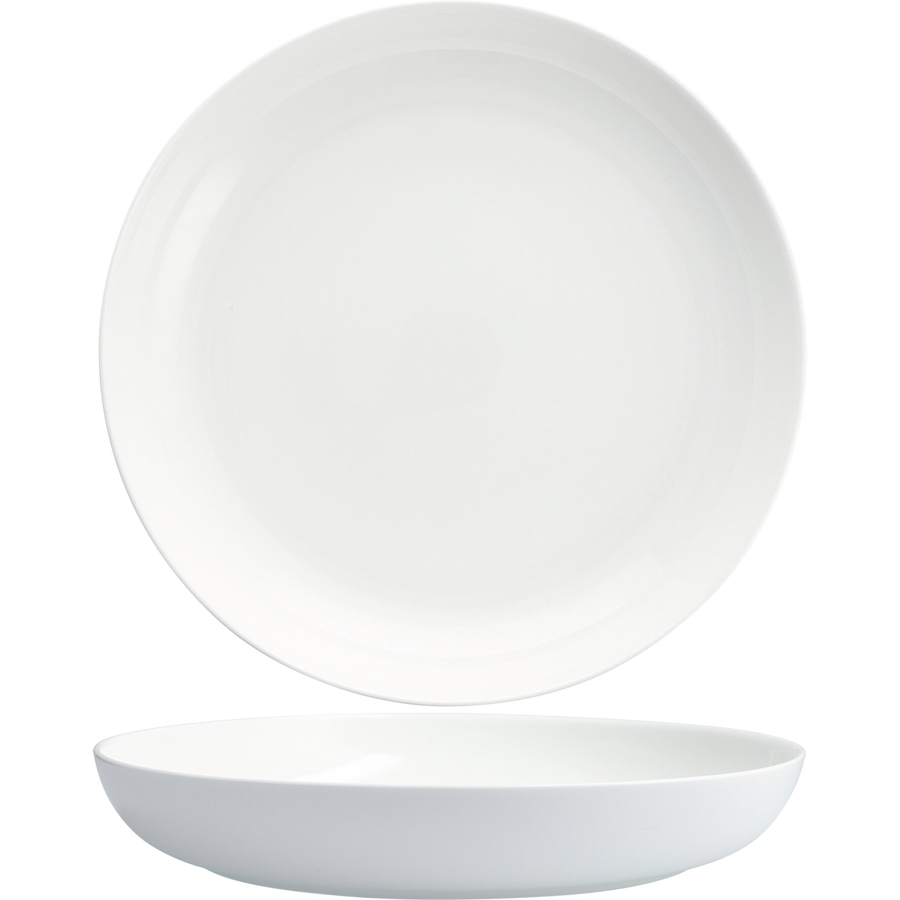 Modern Coupe, Coupeteller tief ø 320 mm weiß