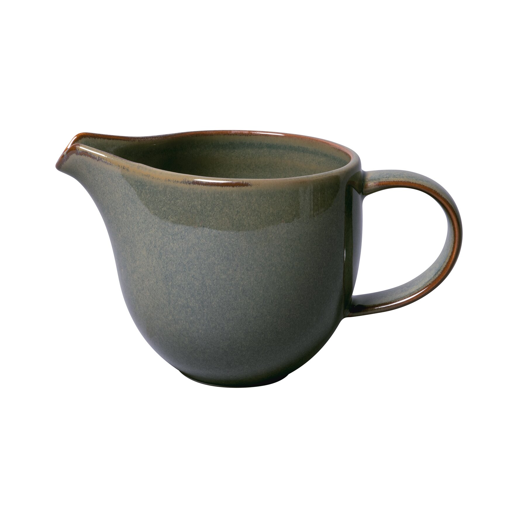 Crafted Breeze, Milchkännchen 140 x 85 mm / 0,27 l grün 