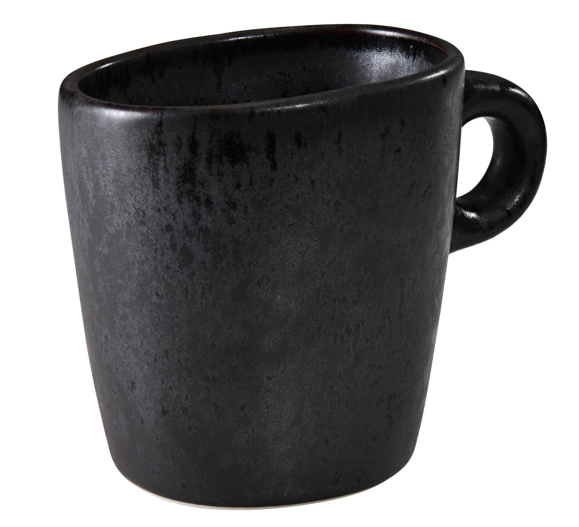 Porzellanserie „Ebony" Kaffeebecher