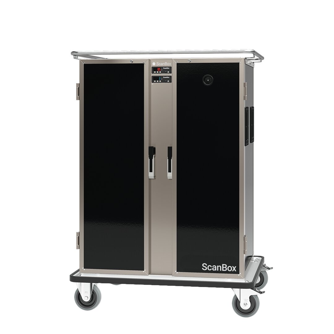 Speisentransportwagen 14 + 14 xGN 1/1-65 gekühlt / beheizt