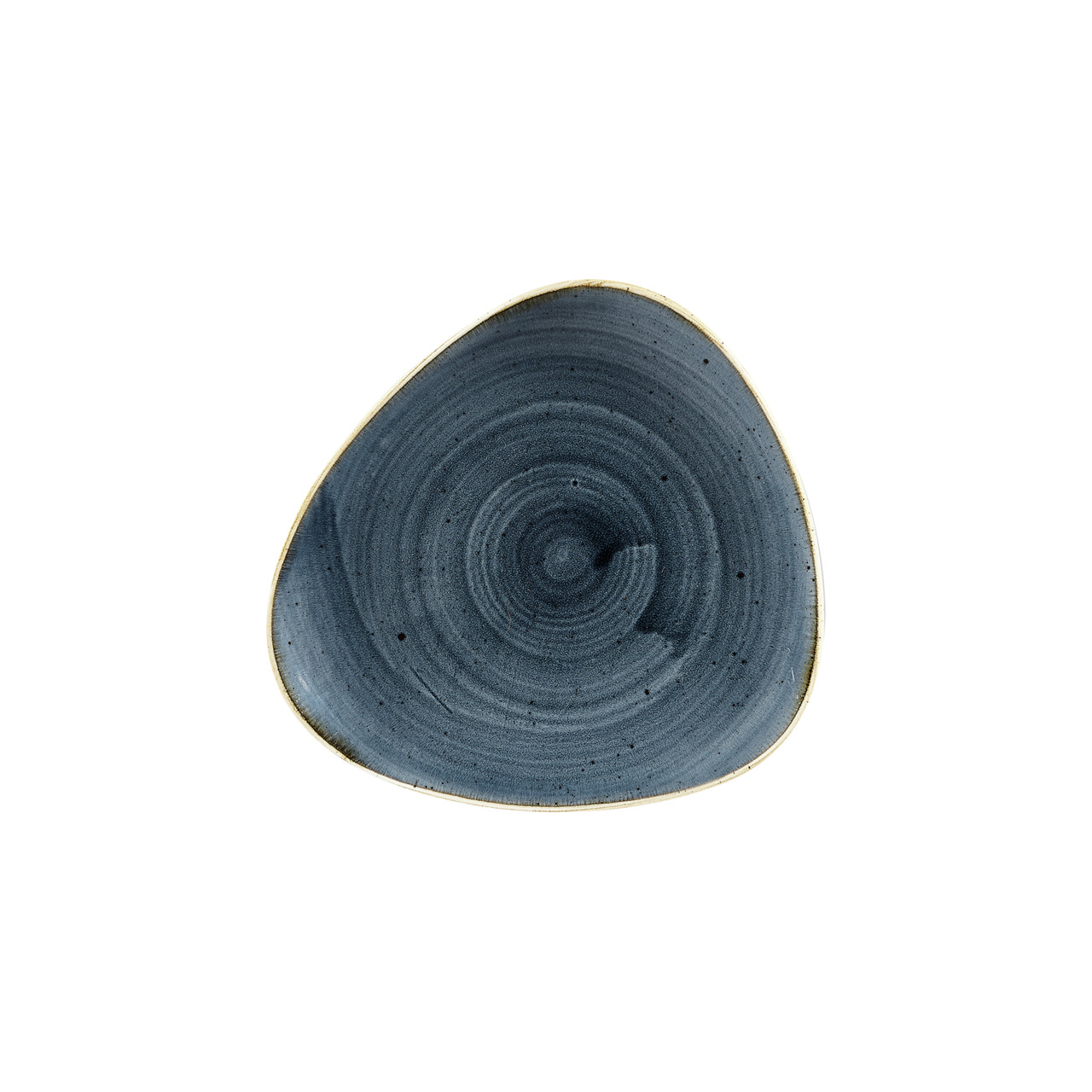 Stonecast, Teller Lotus dreieckig 192 x 192 mm Blueberry