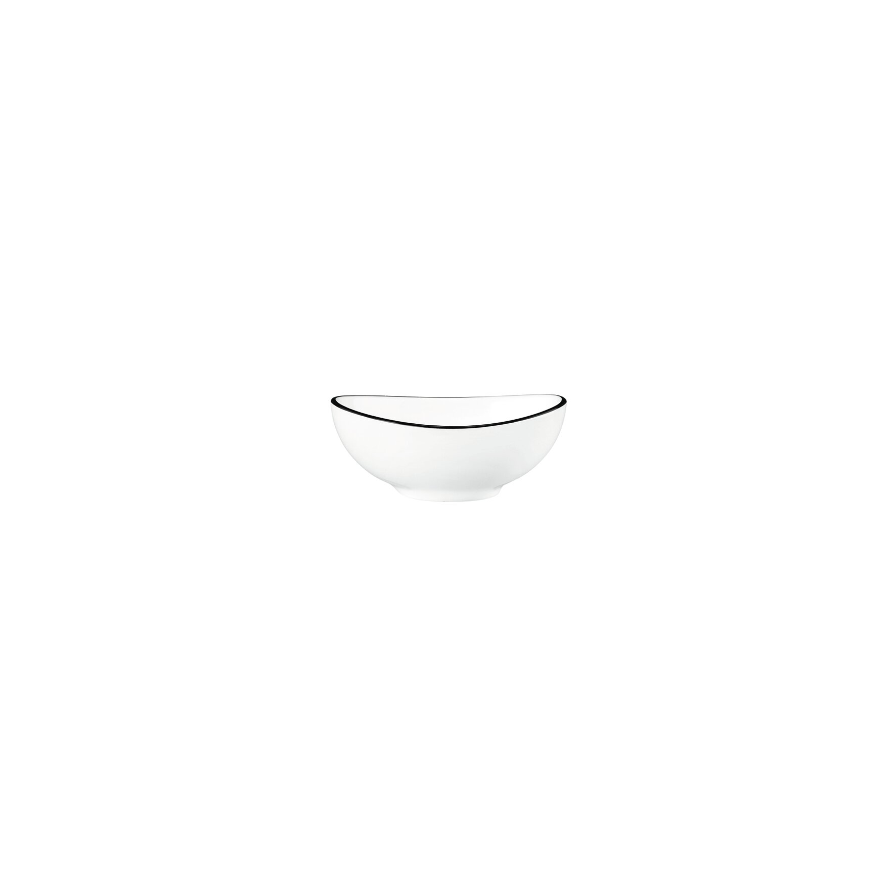Modern Life, Bowl oval 85 x 65 mm / 0,05 l Black Line